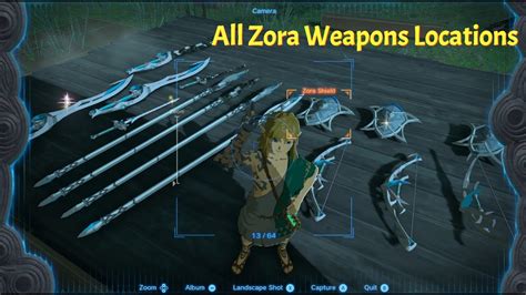 totk zora weapons